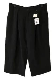 KJC2389■新品 タック入りワイドパンツ ブラック 4Lサイズ