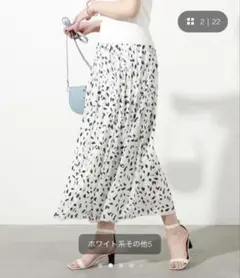 NOLLEY’S（ノーリーズ） プリーツギャザースカート サイズ36のサムネイル