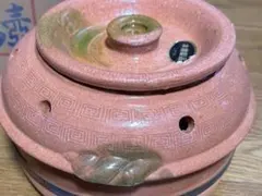 焼き芋壺　コガネ厨房器具部製　『ホカホカいし焼いも壺』　元箱入りのサムネイル