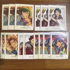 あんスタ　ぱしゃっつ　10周年 特典　紅月　蓮巳敬人　鬼龍紅郎　神崎颯馬