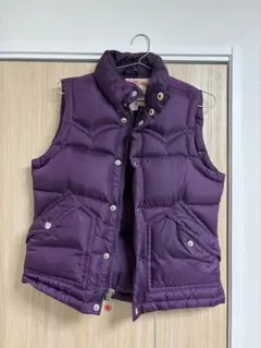 TRUE RELIGION ダウンベスト パープル XS