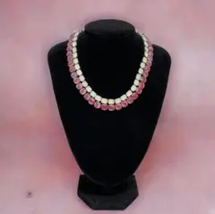 コスチュームジュエリーKramer枠使用　ドイツヴィンテージサブリナのネックレス