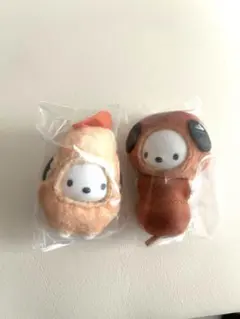 サンリオ　ちびっとも　ポチャッコ　おかず　和菓子　２点