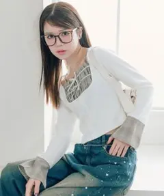 OLIVE des OLIVE レイヤードトップスのサムネイル
