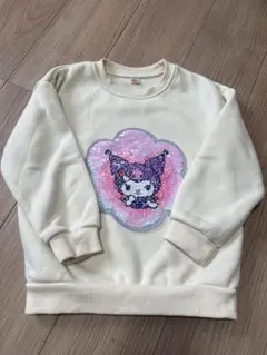 スパンコール付きトレーナー 120