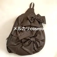 merry jenny ワンショルダーバッグ　リボンブラウンリュック