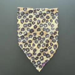 パープルカウ purplecow フェイスマスク ヒョウ×ボーダー リバーシブル