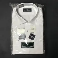新品同様＊ ホワイト 長袖 ビジネス シャツ 白　LLのサムネイル