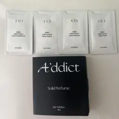 A'ddict アディクト 練り香水 4種セット サンプル お試し パフュームのサムネイル