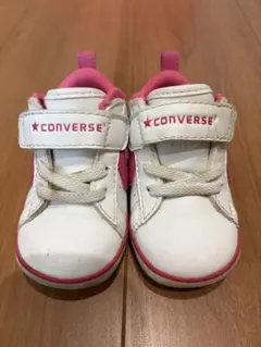 CONVERSE ベビーシューズ 12.0cm ホワイト/ピンク