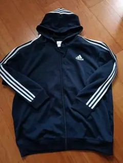 美品　adidas　オーバーサイズ　トラック　ジャケット　フード　4XO