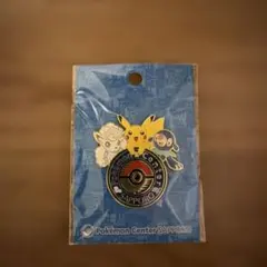 ポケモンセンターサッポロ ピカチュウ ロコン アシマリ ロゴピンズ