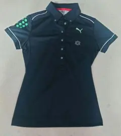PUMA レディース ゴルフ ポロシャツ S ブラック