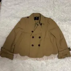 フランシュリッペブラック　トレンチコート 楽天市場】2019ショートトレンチコート／フランシュリッペ