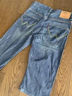 EDWIN デニムハーフパンツ インディゴブルー　160