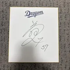 【直筆サイン】 稲葉光雄 サイン色紙 中日ドラゴンズ 名選手 名投手 記念品 直筆サイン】 稲葉光雄 サイン色紙 中日ドラゴンズ 名選手 名投手 記念