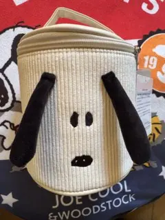 PEANUTS スヌーピー 筒型ポーチ