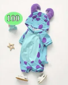 ディズニー　モンスターズインク　マイク　サリー　コスプレ　なりきり衣装　100