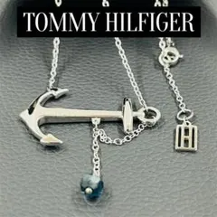 【未使用】TOMMY HILFIGER トミー アンカー 錨型 ネックレス 銀色のサムネイル