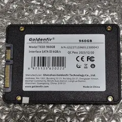 使用時間 15時間960GB 2.5インチ SATA SSD