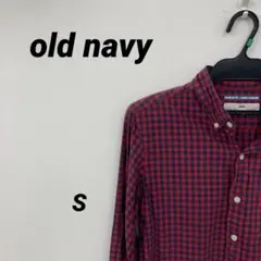 old navy チェックシャツ　古着