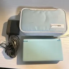 【極美品】任天堂 DS Lite 本体 水色 充電器付き
