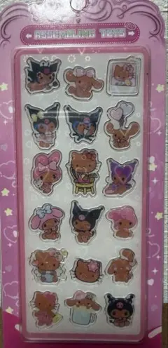 アクリルシール 日焼けサンリオ