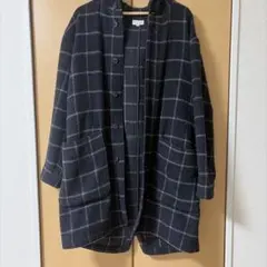 Paul Smith チェック柄 フード付きコート M
