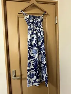 H&M 綺麗なデザイン　キャミロングワンピ