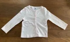 ⭐︎Petit Bateau プチバトー ベビーピンクカーディガン 24m86㎝⭐︎