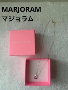 新品未使用 MARJORAM マジョラム 天然石 ネックレス Malachite necklace(セミオーダーマラカイト天然石ネックレス