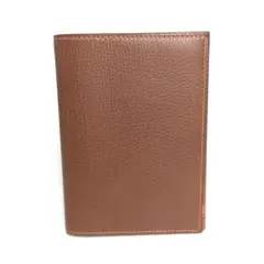 【美品】エルメス HERMES アジェンダGM 手帳カバー バイカラー 茶系