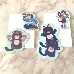 忍たま乱太郎 ステッカー ナンジャコラボ 中在家長次 摂津のきり丸