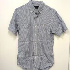 ラルフローレン RALPH LAUREN / 半袖シャツ ストライプ XS