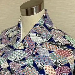 KA1959 洗える着物 小紋 身丈159cm ポリエステル 化繊