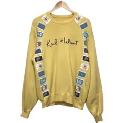 90s Karl Helmut カールヘルム　ビンテージスウェットトレーナーのサムネイル