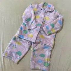 ハリネズミ柄　冬用パジャマ　100㎝