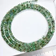 翡翠 花青種 ネックレス 【A貨 未処理】 約6mm - メルカリ