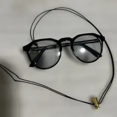 GREEN LABEL RELAXING メガネ ブラック