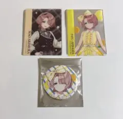 学マス ハツボシストア 有村麻央 缶バッジ クリアカード ウィークエンドシトロン