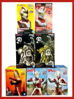 英雄勇像　ウルトラマン　タロウ　セブン　ゾフィー　キングジョー　フィギュア　7個 英雄勇像 ウルトラマン タロウ セブン ゾフィー キングジョー
