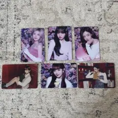 IVE トレカ ６枚セット ユジン、ガウル、レイ、リズ、