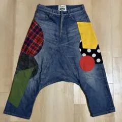 JUNYA WATANABE/パッチワークサルエルデニム