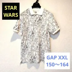 STAR WARS 柄　GAPポロシャツ XXL