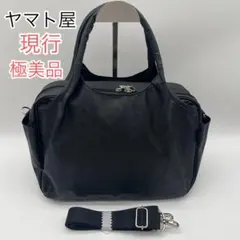 【現行・極美品】ヤマト屋　NV151 nuvo トートバッグ クリ手提げ 黒のサムネイル