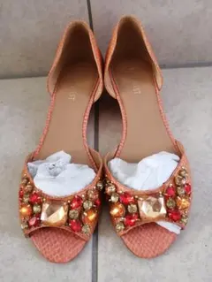 ビジューサンダル