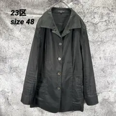 オンワード樫山23区L大きいサイズフーテッドコート48 オンワード樫山23区L大きいサイズフーテッドコート48 - メルカリ