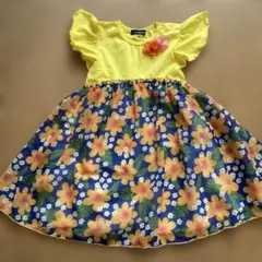 moujonjon 半袖ワンピース 花柄 90cmのサムネイル