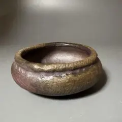 丸型粉引水指 炭山窯 
