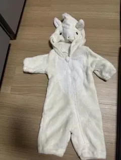 ウマ　白　ロンパース　着ぐるみ　コスプレ　80cm ニューボーンフォト